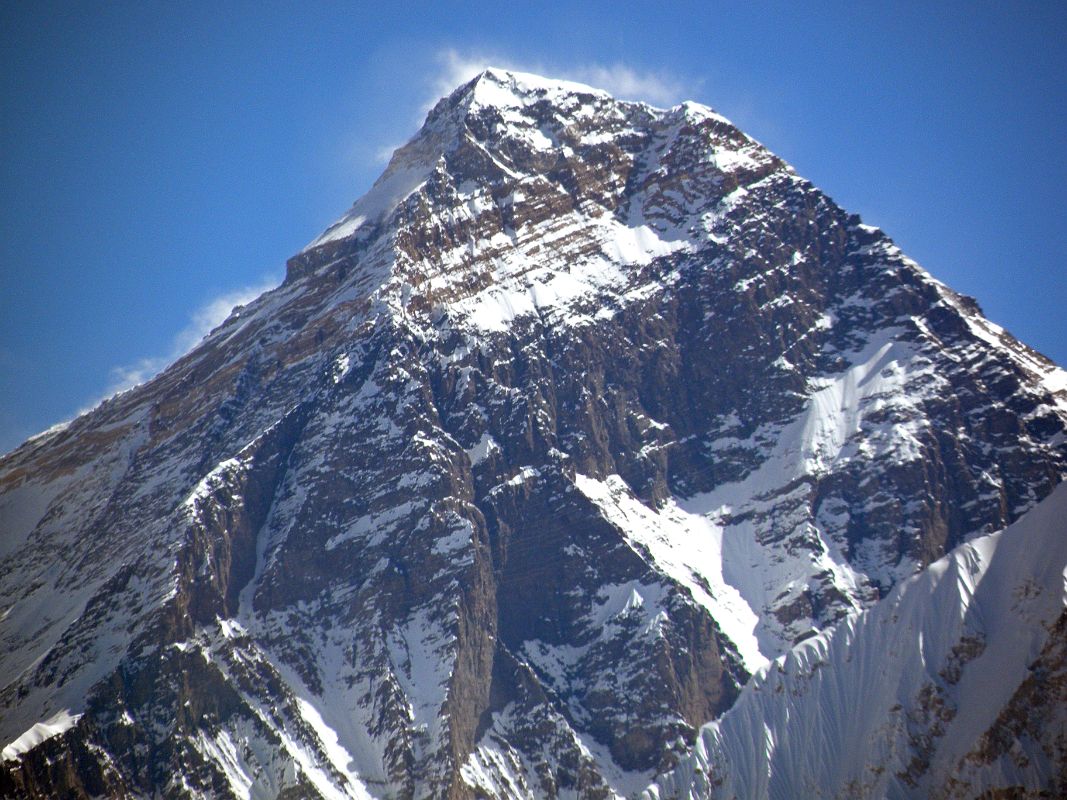 Renjo La 4-4 Everest North And Southwest Faces Close Up From Renjo La